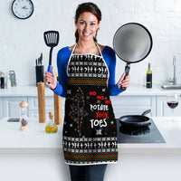 Ballet Pointe Christmas Design Apron Xmas Holiday Patterns - Wonder Print Shop