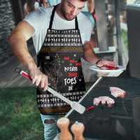 Ballet Pointe Christmas Design Apron Xmas Holiday Patterns - Wonder Print Shop