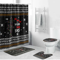 Ballet Pointe Christmas Design Bathroom Set Xmas Holiday Patterns - Wonder Print Shop
