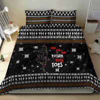 Ballet Pointe Christmas Design Bedding Set Xmas Holiday Patterns - Wonder Print Shop