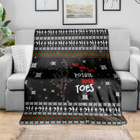 Ballet Pointe Christmas Design Blanket Xmas Holiday Patterns - Wonder Print Shop