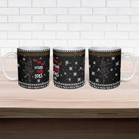Ballet Pointe Christmas Design Ceramic Mug Xmas Holiday Patterns - Wonder Print Shop