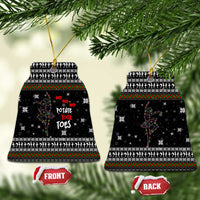 Ballet Pointe Christmas Design Ceramic Ornament Xmas Holiday Patterns - Wonder Print Shop