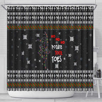 Ballet Pointe Christmas Design Shower Curtain Xmas Holiday Patterns - Wonder Print Shop
