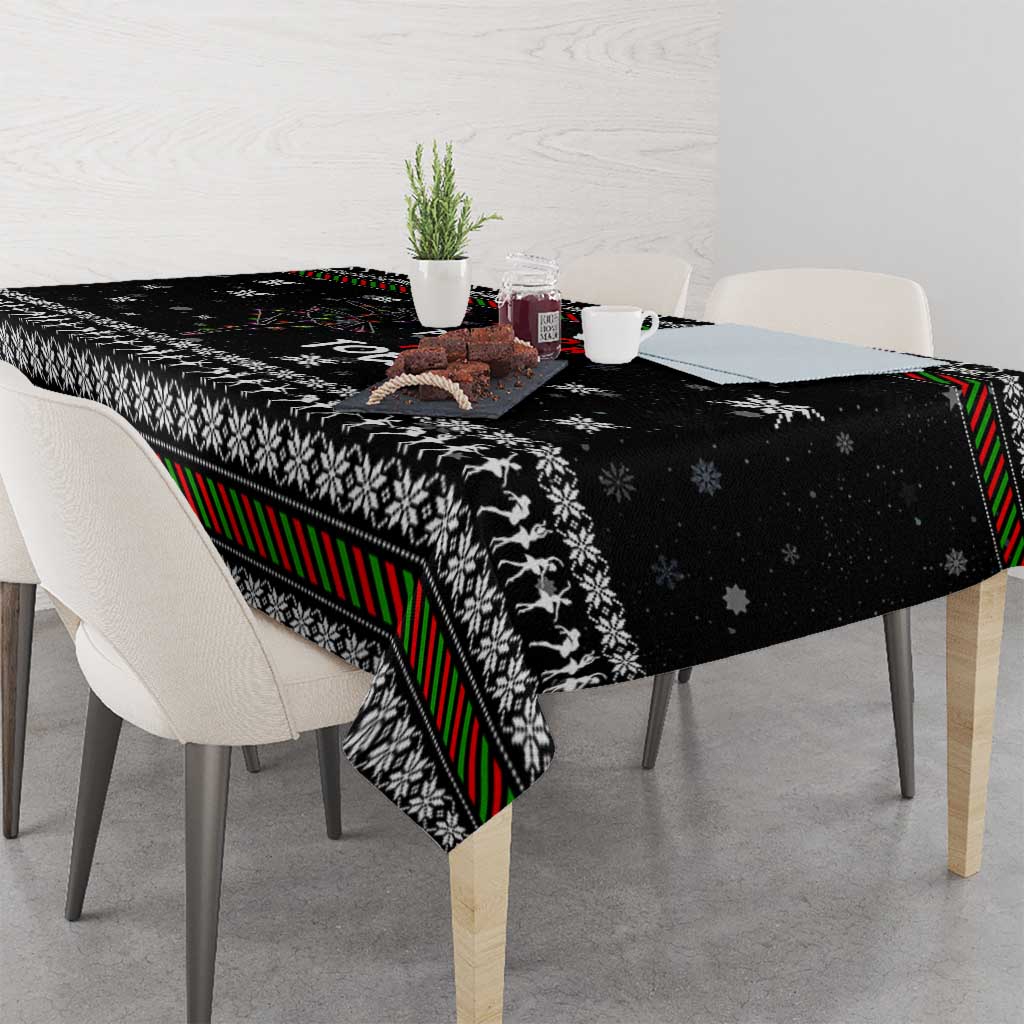 Ballet Pointe Christmas Design Tablecloth Xmas Holiday Patterns - Wonder Print Shop