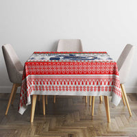 Barrel Racing Christmas Tablecloth Xmas Holiday Patterns - Wonder Print Shop