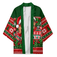 Bayard Rustin Christmas Kimono Ugly Christmas Pattern Retro Fair Isle