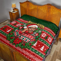 Bayard Rustin Christmas Quilt Ugly Christmas Pattern Retro Fair Isle