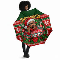 Bayard Rustin Christmas Umbrella Ugly Christmas Pattern Retro Fair Isle