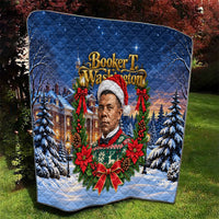 Booker T. Washington Christmas Quilt Ugly Christmas Pattern Starry Winter Night