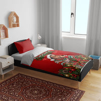 James Baldwin Christmas Bedding Set Ugly Christmas Pattern Vintage Holiday