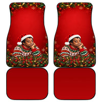 James Baldwin Christmas Car Mats Ugly Christmas Pattern Vintage Holiday