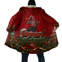 James Baldwin Christmas Cloak Ugly Christmas Pattern Vintage Holiday