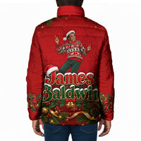 James Baldwin Christmas Padded Jacket Ugly Christmas Pattern Vintage Holiday