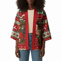 James Baldwin Christmas Kimono African American Author Ugly Christmas Pattern Retro