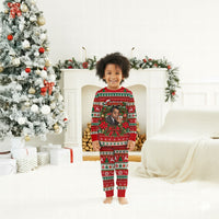 James Baldwin Christmas Pajama Set African American Author Ugly Christmas Pattern Retro