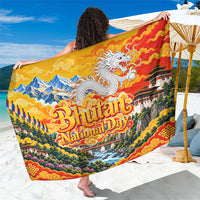 Bhutan National Day Thunder Dragon Sarong Traditional Himalayan Architecture