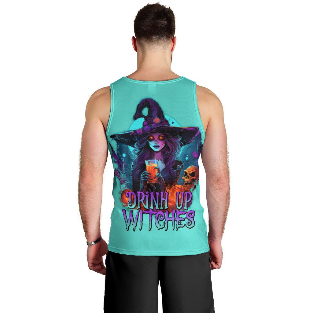 Drink Up Witches Halloween Men Tank Top - Wonder Print Shop