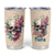 Fresh Out Of F Watercolor Skull Tumbler Cup - Wonder Print Shop