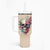 Fresh Out Of F Watercolor Skull Tumbler With Handle - Wonder Print Shop