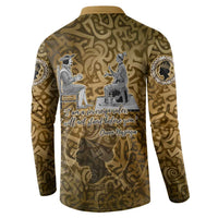 Queen Nzinga Button Sweatshirt Cowrie Crown Silhouette Royal Power