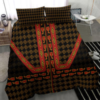 Cameroon Toghu Heritage Bedding Set Traditional Bamenda Pattern In African