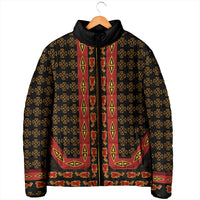 Cameroon Toghu Heritage Padded Jacket Traditional Bamenda Pattern In African