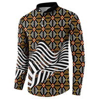 Cameroon Toghu Bamenda Button Sweatshirt African Traditional Art