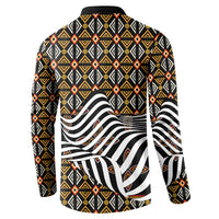 Cameroon Toghu Bamenda Button Sweatshirt African Traditional Art