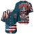 American Flag Skull Baseball Jersey I'm an American I Have The Right To Bear Arms Your Approval Is Not Required - Wonder Print Shop