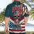 American Flag Skull Hawaiian Shirt I'm an American I Have The Right To Bear Arms Your Approval Is Not Required - Wonder Print Shop