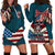 American Flag Skull Hoodie Dress I'm an American I Have The Right To Bear Arms Your Approval Is Not Required - Wonder Print Shop