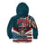 American Flag Skull Kid Hoodie I'm an American I Have The Right To Bear Arms Your Approval Is Not Required - Wonder Print Shop