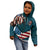 American Flag Skull Kid Hoodie I'm an American I Have The Right To Bear Arms Your Approval Is Not Required - Wonder Print Shop