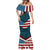 American Flag Skull Mermaid Dress I'm an American I Have The Right To Bear Arms Your Approval Is Not Required - Wonder Print Shop