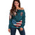 American Flag Skull Off Shoulder Sweater I'm an American I Have The Right To Bear Arms Your Approval Is Not Required - Wonder Print Shop