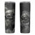 Hello Darkness My Old Friend Skull Skinny Tumbler - Wonder Print Shop