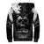 If I Stand Alone I Know I'm With Someone I Can Trust Skull Sherpa Hoodie - Wonder Print Shop