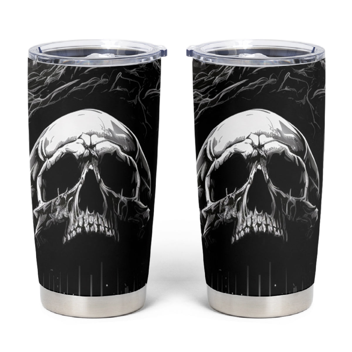 If I Stand Alone I Know I'm With Someone I Can Trust Skull Tumbler Cup - Wonder Print Shop