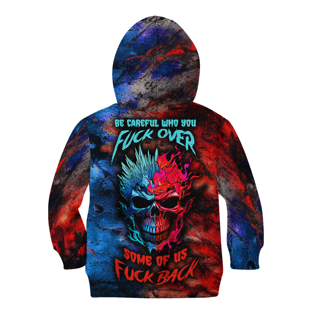 Be Careful Skull Kid Hoodie - Wonder Print Shop