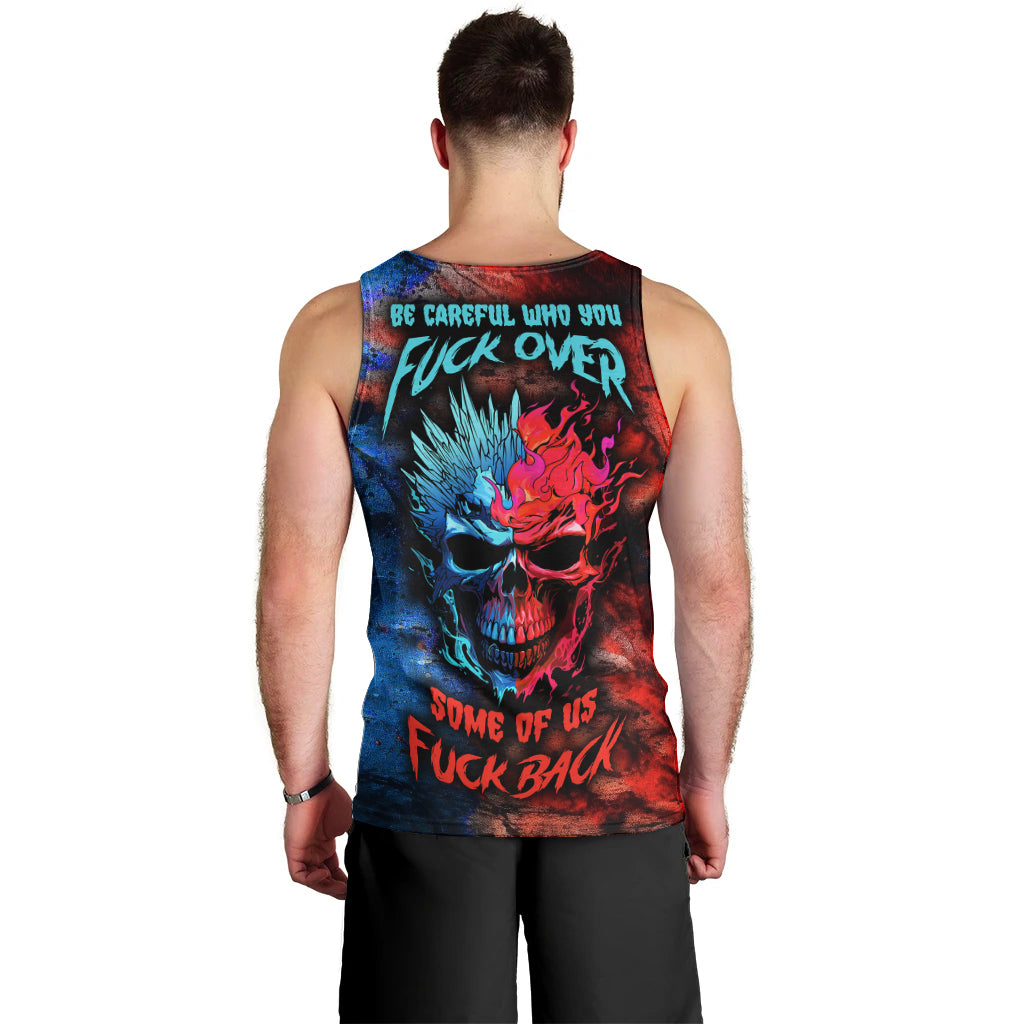 Be Careful Skull Men Tank Top - Wonder Print Shop