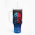 Be Careful Skull Tumbler With Handle - Wonder Print Shop