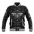 Viking Baseball Jacket Norse Wolf and Bearclaw Fusion - Wonder Print Shop