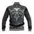 Until Valhalla Viking Skull Baseball Jacket - Wonder Print Shop