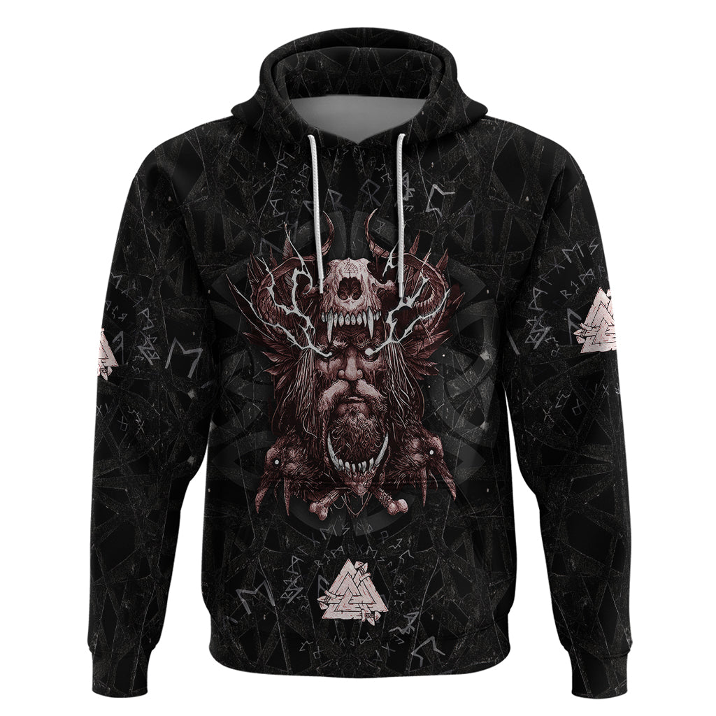 Viking Odin Hoodie Viking Allfather's Radiance - Wonder Print Shop