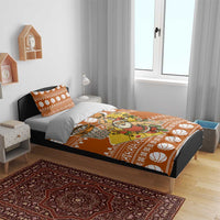 Basketball Santa Claus Christmas Bedding Set Xmas Holiday Patterns - Wonder Print Shop