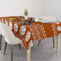 Basketball Santa Claus Christmas Tablecloth Xmas Holiday Patterns - Wonder Print Shop