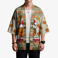 Basketball Winter Christmas Kimono Xmas Holiday Patterns - Wonder Print Shop