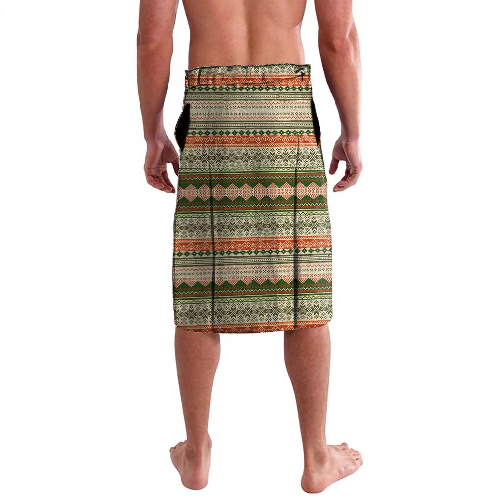 Basketball Winter Christmas Lavalava Xmas Holiday Patterns - Wonder Print Shop