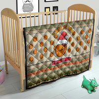 Basketball Winter Christmas Quilt Xmas Holiday Patterns - Wonder Print Shop